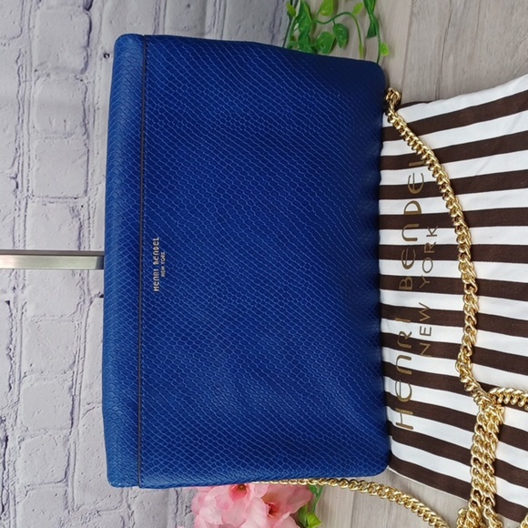 Henri Bendel Debutante Snake Clutch/ Crossbody NWT - Picture 5 of 14